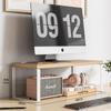 Suporte elevador para computador suporte de monitor prateleira de mesa base de almofada suporte de mesa prateleira de armazenamento de mesa
