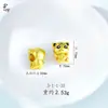 Accesorios para Joyería DIY de Cachorro y Chica Gato, Chapados en Oro con Esmalte de Colores y Diseño con Agujero Pasante, Estilo de Dibujos Animados Fresco y Dulce