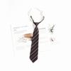 Corbata Roja para Mujer Estilo JK Japonés Estilo Perezoso Corbata Libre Estilo Universitario Corbata para Hombre DK Corbata a Rayas Accesorios para Camisa Moderno