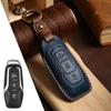 Adecuado para Fundas de Llave Ford, Estuche Protector de Cuero Crazy Horse para Llave de Coche, Cubierta de Llave de Cobertura Total, Estuche de Llave de Coche de Una Pieza para Dropshipping