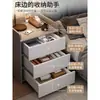 Mesita de Noche Pequeña para Dormitorio del Hogar 2026 Venta Caliente Almacenamiento Gabinete Pequeño Mesita de Noche para Habitación de Alquiler Estante de Almacenamiento Simple