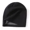 Gorro de Punto Grueso de Doble Capa, Dos Tonos, con Protección para las Orejas, Antifrío, Cálido y Suave, Nuevo para Otoño e Invierno 2025, para Hombre y Mujer, de Cachemir