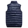 Chaleco Grueso de Algodón con Relleno de Plumón Nuevo para Otoño e Invierno 2026 para Hombres Jóvenes, Chaleco Chaqueta Casual de Talla Grande de Moda para Hombre