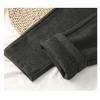 Calças de lã espinha de peixe femininas cintura alta emagrecedoras retas casuais calças harém skinny calças de terno calças tubo outono e inverno