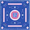 Alfombrilla de Mahjong Creativa y Popular, Resistente a las Manchas, Fácil de Mantener, Alfombrilla Antideslizante, Mesa Gruesa Silenciosa para Sala de Póker Texas Hold'Em Venta al por Mayor