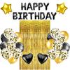 Paquete de Globos de Película de Aluminio Amazon Transfronterizo Decoración de Fiesta Set de Letras Globo de Cumpleaños de Papel de Aluminio Venta al por Mayor
