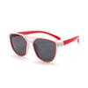 S8172 Óculos Infantis Material de Silicone Óculos de Sol Tendência da Moda Óculos de Sol Infantis Atacado Proteção Ocular Estilo Infantil