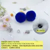 Venda direta da fábrica bola de pelo de coelho rex imitação cortina acessórios decorativos fofos para casa roupas sapatos e chapéus acessórios de bagagem