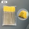 Novo Pente de Cílios Colorido de Cristal, Escova de Cílios, Pente de Sobrancelha, Portátil Multiuso, Pacote com 50 Peças, Curvador de Cílios, Maquiagem