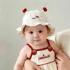 Gorros Coreanos para Bebé para Primavera y Verano, Lindos y Adorables Sombreros de Pescador con Protección Solar para Bebés, Sombreros de Pescador Personalizados con Parasol