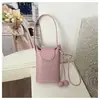 Temporada de Primavera de 2026 Estilo Solto Preguiçoso Estilo Doce Francês Bolsa Saco Nova Bolsa Transversal de Ombro Único Feminina Pequena Bolsa com Aba