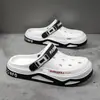 EVA New Hole Shoes Homens Verão Outwear estilo coreano masculino sandálias e chinelos para estudantes