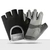 Guantes de Fitness para Mujer de Medio Dedo Finos de Verano Equipo de Entrenamiento Barra Horizontal Dominadas Resistentes al Desgaste Antideslizantes Anti-Ampollas Ejercicio