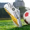 Zapatos de Fútbol de Tacos Largos para Niños de Talla Grande Transfronterizos para Hombre para Exteriores para Estudiantes de Primaria y Secundaria Zapatos de Entrenamiento para Césped Zapatos de Competición para Estudiantes de Primaria y Secundaria