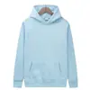 Sudadera con capucha de color liso y manga larga para hombre y mujer, estampado digital, moderna, casual, sudadera sencilla tipo pullover