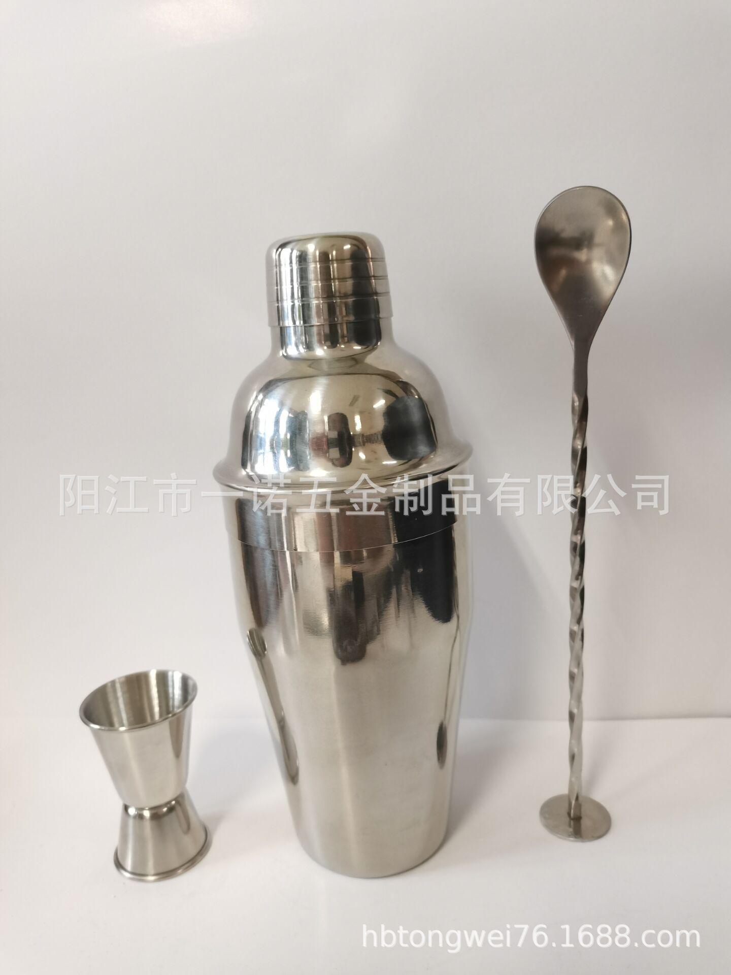 开调酒器蔡叶娟三件套，白盒包装好含税出厂价22.4元。304