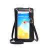 Espejo cruzado personalizado de procesamiento de venta caliente OEM color personalizado serigrafía LOGO pantalla táctil bolsa para teléfono móvil bolsa de mensajero para mujer OEM
