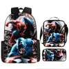 Mochila de Desenho Animado Mais Vendida na Amazon Transfronteiriça Mochila de Estudante Mundo Paralelo Mochila de Anime para Crianças Bolsa Escolar Infantil Em Estoque