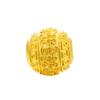 Acessórios feitos à mão DIY sólidos de jateamento de areia dourada do Vietnã pulseira de contas banhada a ouro de cobre puro atacado