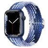 Para Pulseira Apple Watch Apple iwatch1234567 Geração Trançada Elástica Peça Única Fivela Deslizante Pulseira Iwatch