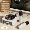 Toca-Discos Alto-falante Bluetooth Mini Alto-falante Sem Fio Portátil Subwoofer Microfone KTV Multifuncional Casa Ao Ar Livre Cantar