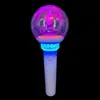 Palo de Luz con Ventilador de Colores LED para Conciertos, Palo de Luz Brillante con Control Remoto, Palo de Luz Hueco Grabado con App Bluetooth de Colores