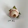 Flores artificiais, rosas falsas, cabeças de rosa, botões de rosa artificiais, flores de rosa, decorações de parede de rosas, flores de buquê, fabricação de flores para chapéus