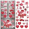 Bestseller transfronterizo decoración del Día de San Valentín imanes para refrigerador imanes para puerta de garaje decoración magnética navideña para el hogar ambiente de fiesta
