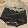 Calcinhas de Renda de Ângulo Largo para Mulheres Algodão Puro Gancho Estendido Controle de Barriga Sexy Sem Costura Seguras Novas 2026 Shorts Femininos