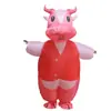Disfraz inflable de dinosaurio personalizable traje de tiburón alienígena Halloween disfraz divertido para actuación decoración de fiesta