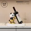 Decorações de Casa Transfronteiriças de Resina Decorações para Casa Nova Festa de Inauguração de Casa Ornamentos de Panda Casa Atacado Sala de Estar Artesanato Criativo para Presente