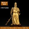Ji Shanyuan Cobre Puro Guan Gong Ornamentos Wu Deus da Riqueza Oferece Buda Guan Yu Artesanato Presente 0963