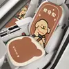Cojín para Asiento de Coche, Universal para Todas las Estaciones, Set Anti-Suciedad en el Coche, Cojín de Coche Transpirable de una Pieza con Dibujo Lineal de Cachorro para Conductor