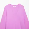 Venta al por mayor transfronteriza Primavera y Otoño 2026 Estilo Europeo y Americano Moda Versátil Casual Suéter de Lana de Punto Holgado para Mujer A37087