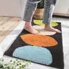 Alfombra de Imitación Cachemir de Dibujos Animados Amazon Alfombrilla Absorbente Antideslizante para Baño Manta para Mesita de Noche de Casa Alfombrilla para Piso de Baño