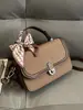 Bolsa Casual Fashion Pequena Quadrada 2025 Novo Estilo Coreano Tendência Versátil Bolsa de Ombro Bolsa Transversal de Alto Padrão Bolsa Feminina
