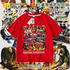 Tongtongge Homem Palito de Madeira Tungtungsahur Abstrato Estrangeiro Shanhaijing Camiseta de Manga Curta para Meninos Roupas Casuais Verão