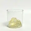 Taza Colorida Vista a la Montaña Taza de Vidrio Estilo Japonés Monte Fuji Taza de Café Taza de Té Vaso para Whisky Vino Taza Maestra de Té para el Hogar