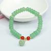 Pulsera de Jade con Cuentas de Ábaco y Colgante de Calabaza, Estilo Palacio, Venta al por Mayor de Fábrica S3042705
