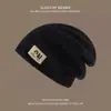 Gorro Holgado Estilo Coreano Otoño e Invierno 2025 Nuevo Gorro de Punto Cálido para Proteger los Oídos para Mujeres con Circunferencia de Cabeza Grande, Versátil y Adelgazante para la Cara Gorro de Lana