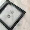 Pendientes de Hoja Giratoria Moda Coreana Zirconia 5A Nuevos Pendientes con Forma de Hoja para Mujer Completamente Diamantados Nuevo Regalo en stock