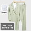 Traje casual traje para hombre primavera y otoño suelto talla grande estilo coreano moderno elegante guapo traje ropa casual de negocios