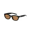 Novos Óculos de Sol Gm, Mesmo Estilo dos Famosos da Internet, Óculos de Sol Cat-Eye Retrô com Proteção UV para Mulheres, Óculos da Moda Tendência Únicos para Homens
