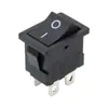 Interruptor basculante Kcd1 de 2 pines y 2 posiciones en stock, interruptor de alimentación eléctrica, forma cuadrada de 15*21