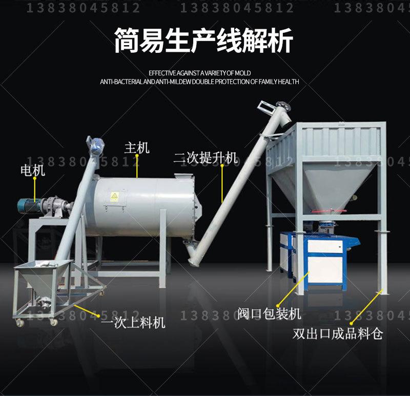 干粉膏体搅拌机