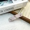 Pinzas BB de Pelo Fino con Flequillo de Pedrería de Alta Calidad Accesorios Cuadrados para el Cabello Estilo Coreano para Niñas Pinzas Laterales Pinzas Superiores Pinzas para el Fleco en la Parte Trasera de la Cabeza