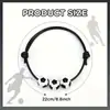 El Pulsera de la Suerte de Fútbol Más Popular de Amazon Pulsera Trenzada de Hilo de Cera Baloncesto Tenis Rugby Pulsera Pulsera de la Copa del Mundo