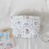 Bolsa de Algodón Acolchada Estilo Coreano Linda para Labiales, Cartera Dulce para Damas, Neceser Portátil, Bolsa de Maquillaje