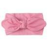 Nuevo Bebé Pañuelo para la Cabeza de 23 Colores Accesorio para el Cabello Color Sólido para Niños Suave Ancho Orejas de Conejo Diadema de Nailon Cuatro Estaciones Accesorios para Bebé