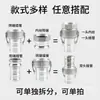Conector Rápido Macho Hembra Camión Cisterna Tubería de Petróleo Bomba de Agua Aleación de Aluminio Tipo Palanca Conector Reductor Conector para Tubería de Agua de Tres Pulgadas